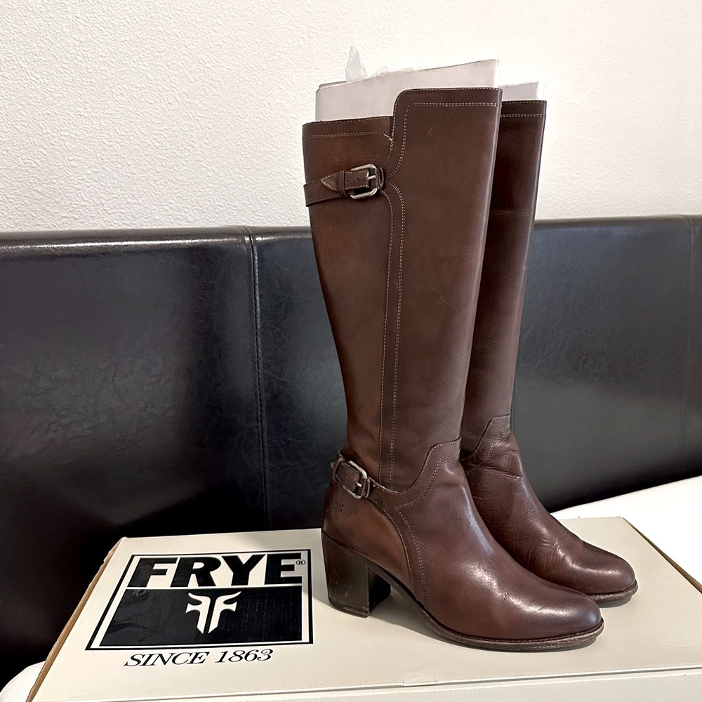 Frye Knee High Leather Boot